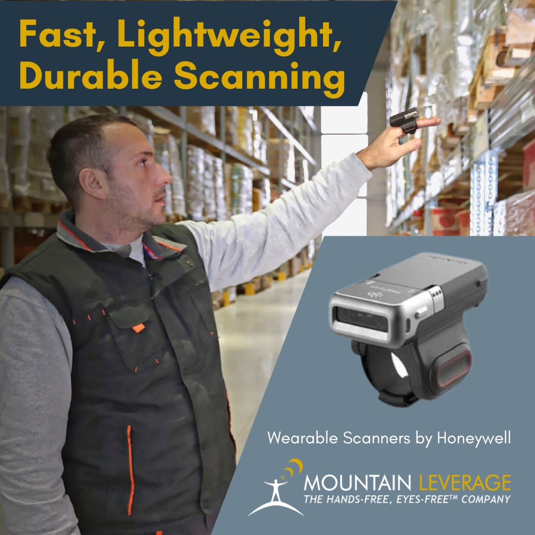 In a busy distribution or fulfillment center, time is money. Every fraction of a second you can shave off of completing an order saves your organization money by improving labor efficiency and customer satisfaction. If your workers need to scan during their picking process, they probably consume valuable seconds per pick trying to get close enough to the barcode to scan it fully.